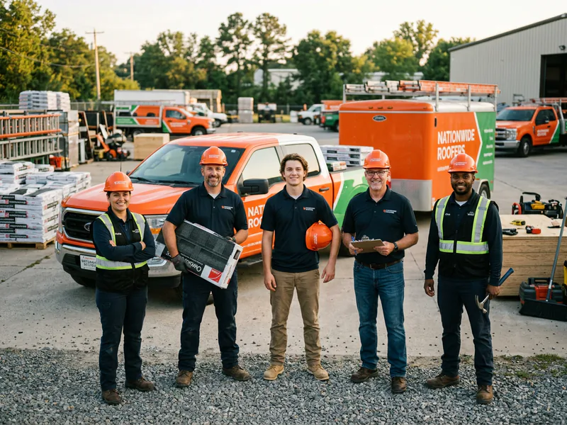 Natiowide Roofers - roof installation in Summerville near me